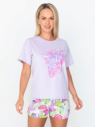 Шорты пижамные женские W1-736-2